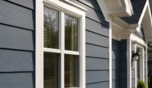 Painted Siding on home exterior showing protected siding panels resisting moisture sunlight and weather damage.